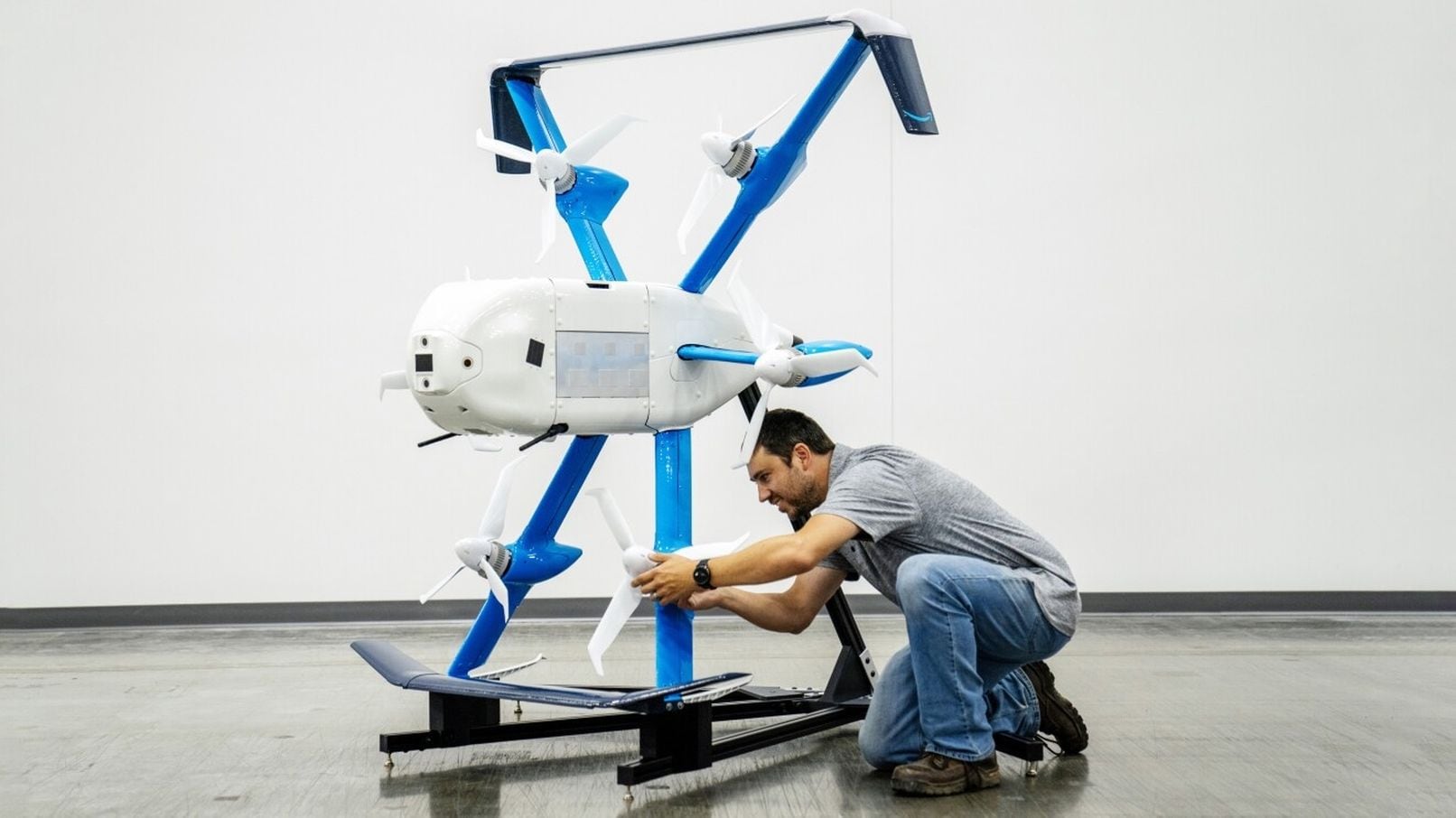Amazon está expandiendo Prime Air, su servicio de entrega de paquetes en Estados Unidos con sus drones MK-30, a más de 500 ciudades en EE.UU. durante 2026