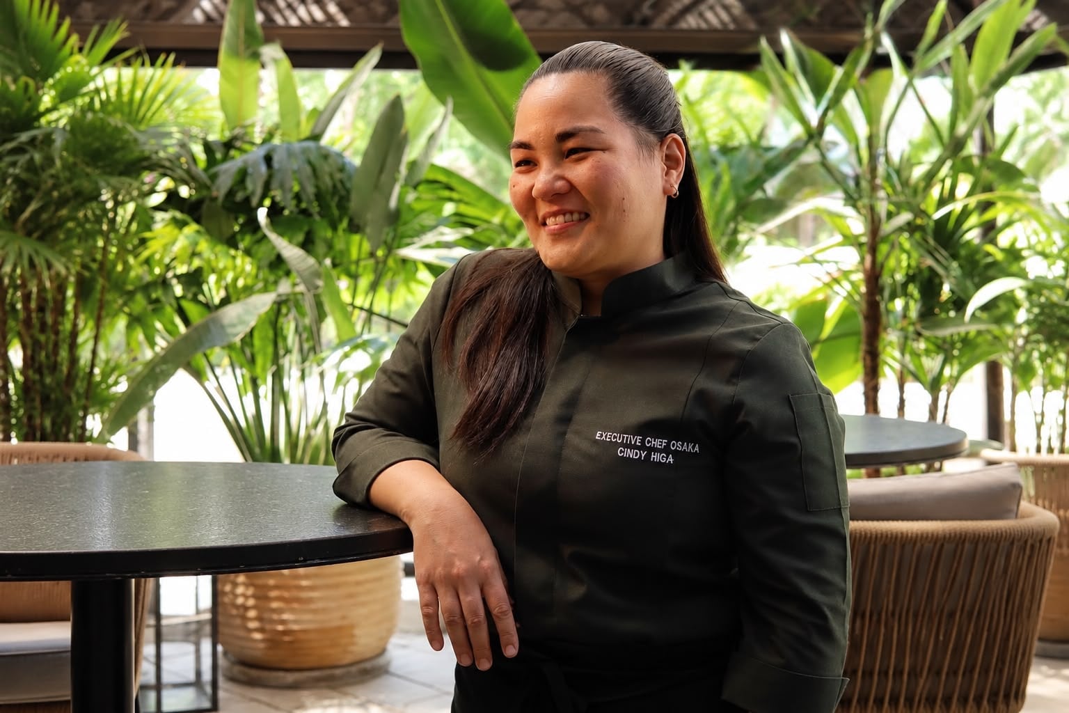 Cindy Higa, chef de Osaka