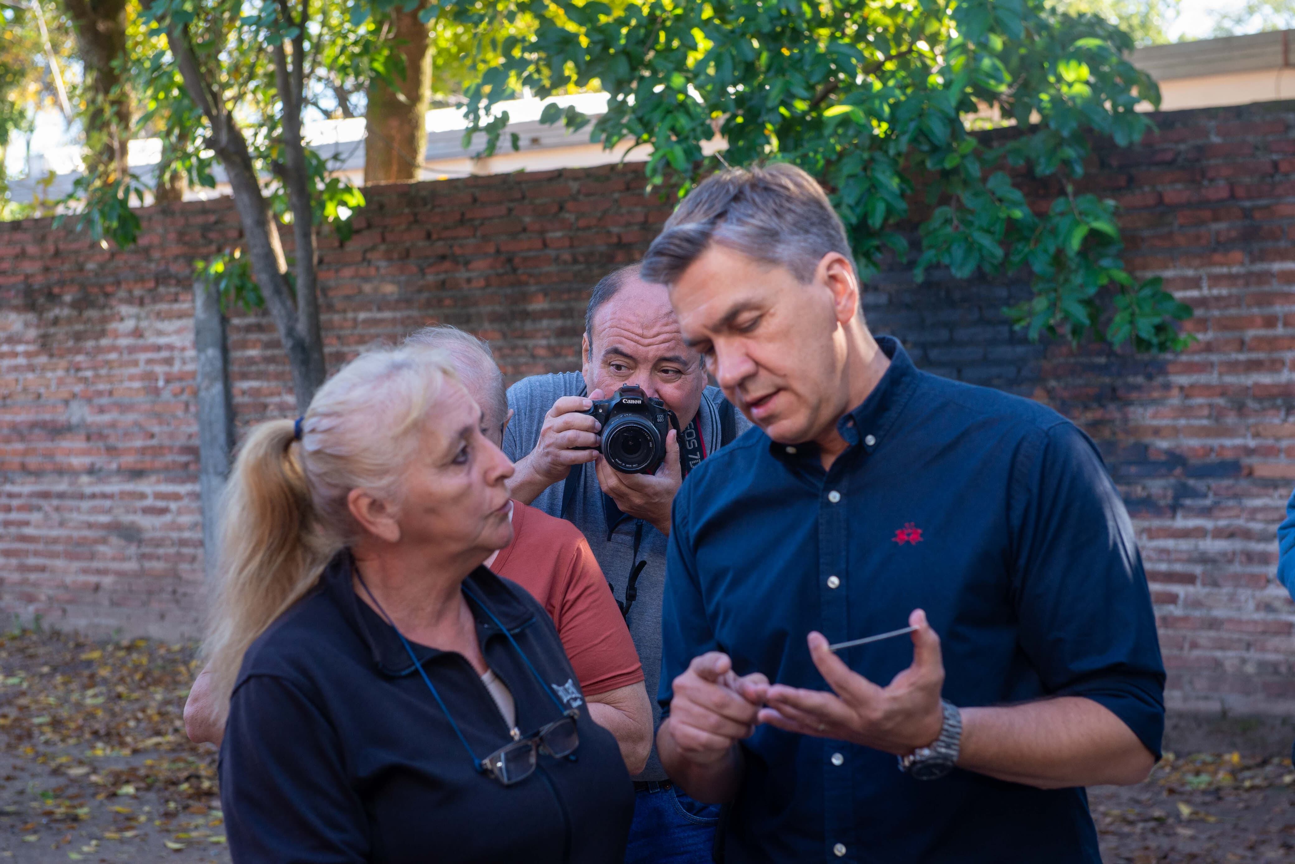 Elecciones Chaco. Voto del Gobernador Leandro Zdero.