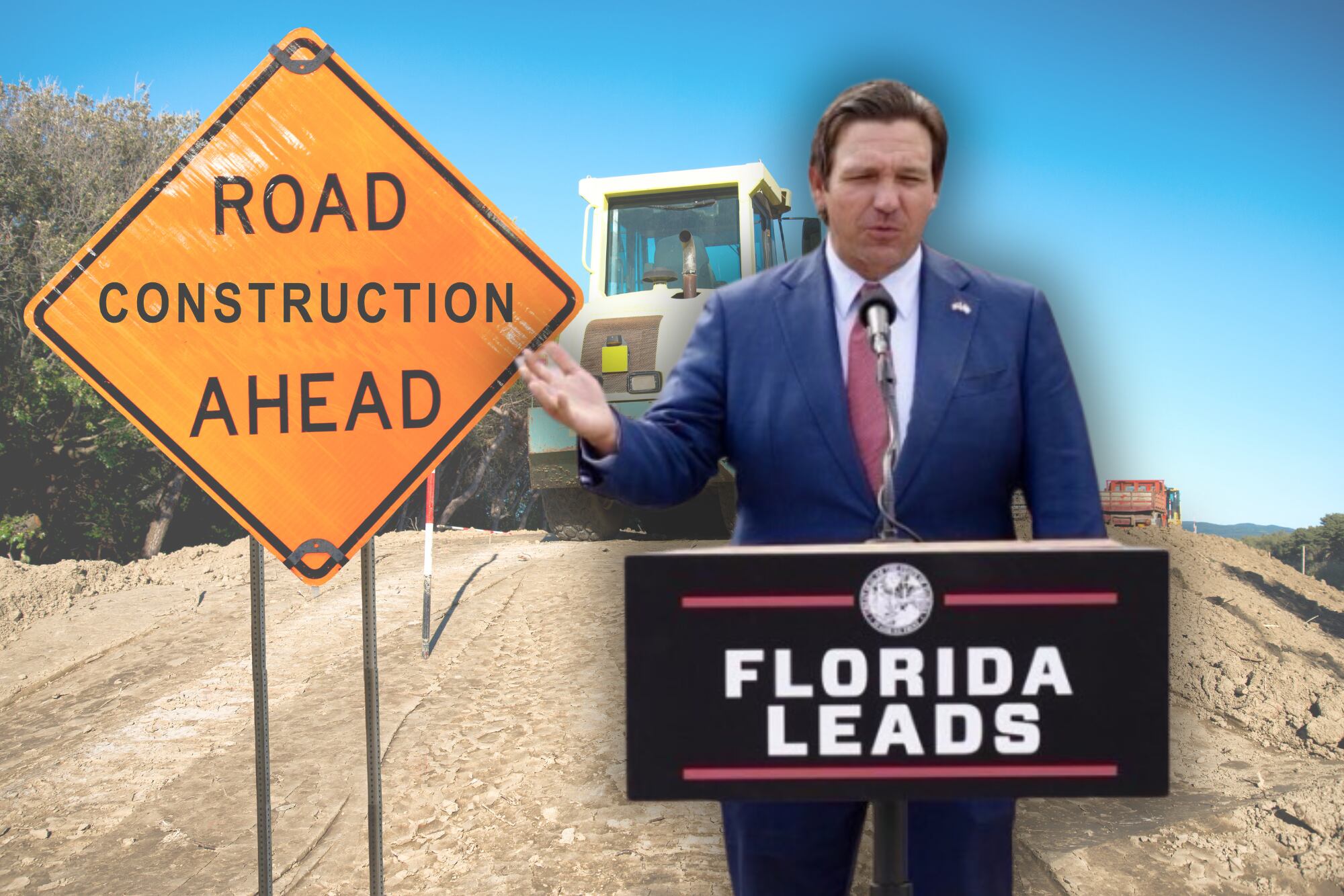 Buenas noticias en Florida: DeSantis adelantó un año las obras de la I-95 con un impacto de US$1200 millones