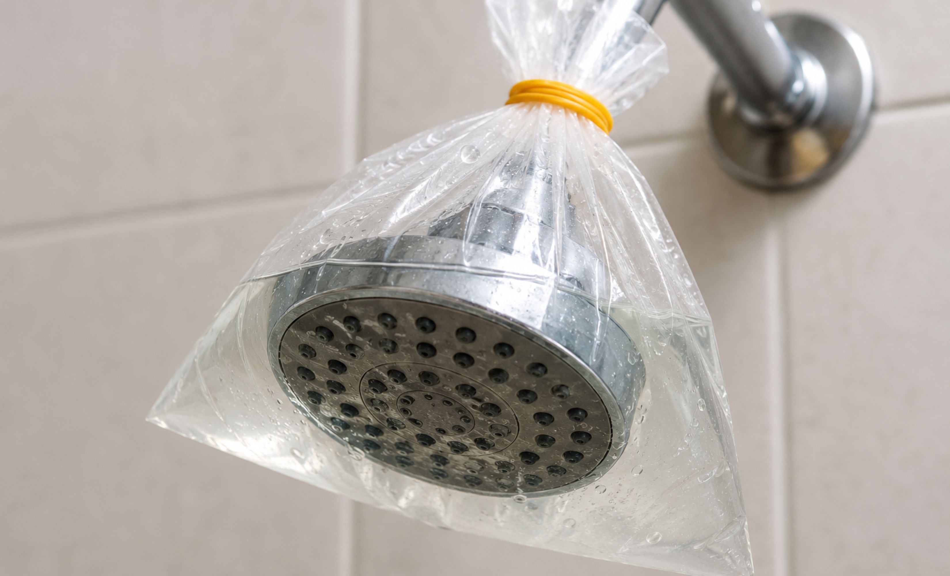 Cómo eliminar el sarro de la ducha y lograr que el agua vuelva a salir con fuerza (Imagen ilustrativa con IA)