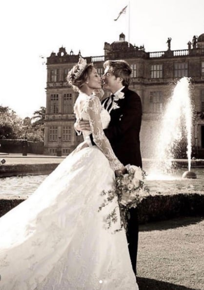 Se casaron el 8 de junio de 2013 en Longleat House (Foto: @totlermagazine)