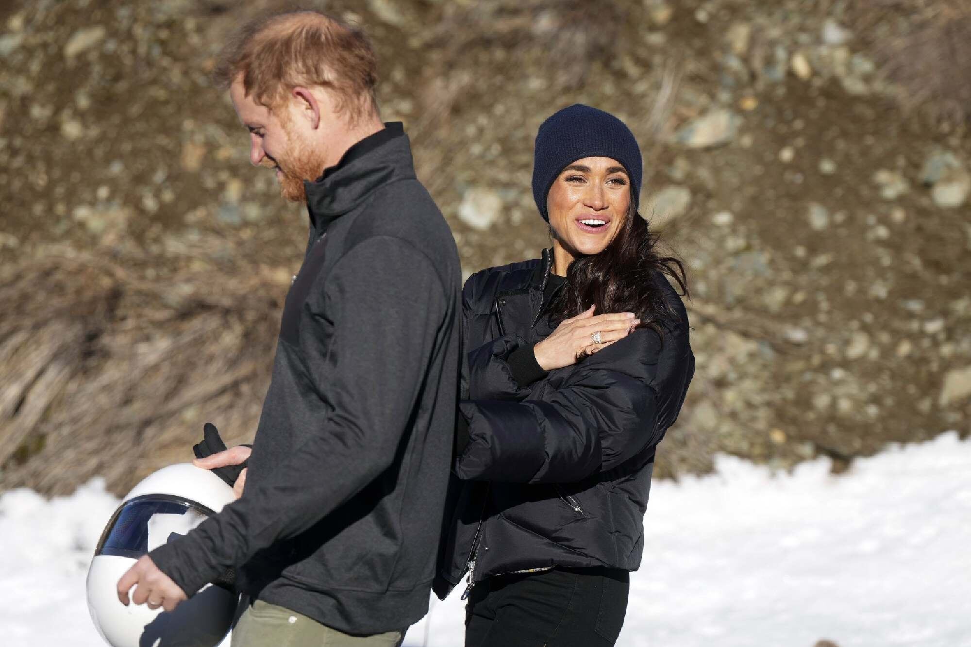 Meghan Markle y el príncipe Harry en Texas