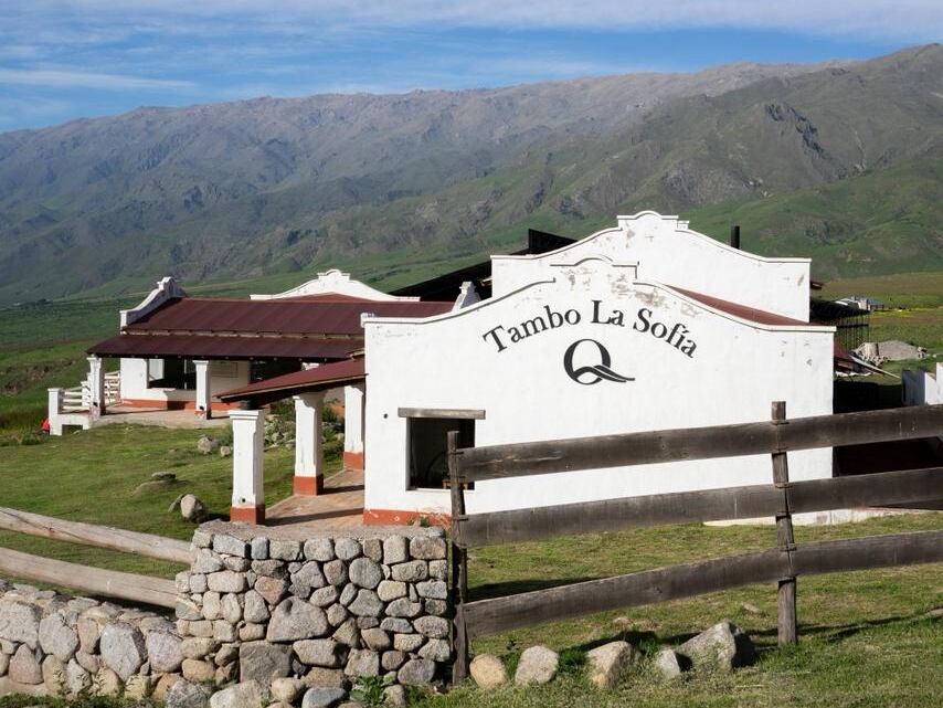 El Tambo queda sobre la ruta 307 camino a Tafí del Valle