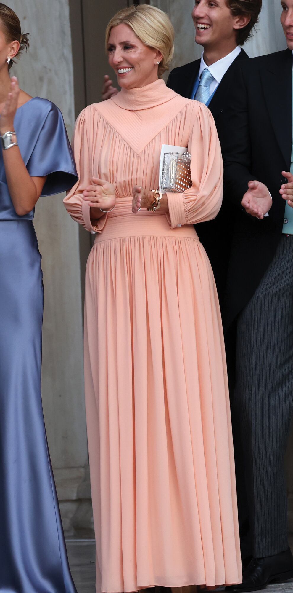 Marie-Chantal, madre de Olympia de Grecia, tiene un guardarropa claramente orientado al lujo. Invirtió 82.238,34 euros para