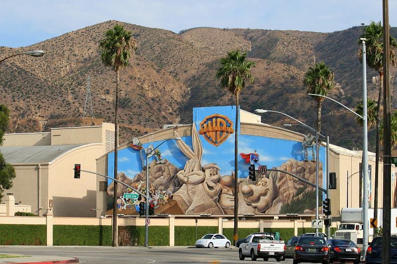 Los históricos estudios de Warner Bros. en Burbank (California)