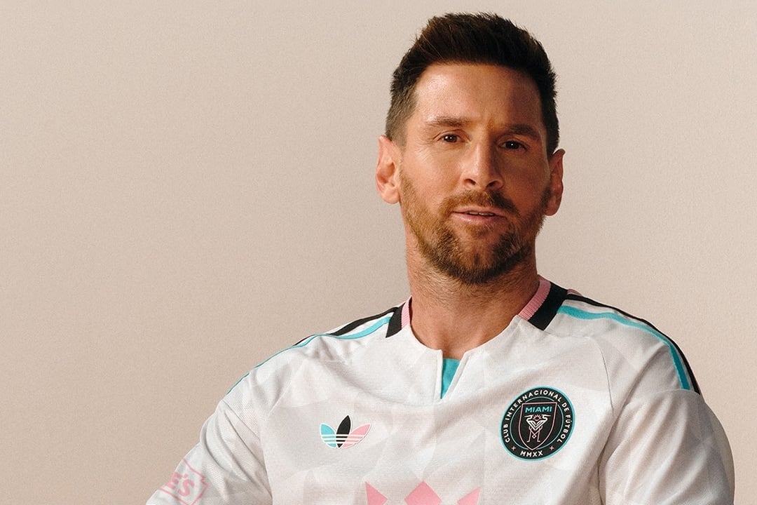 Lionel Messi con la nueva tercera equipación de Inter Miami