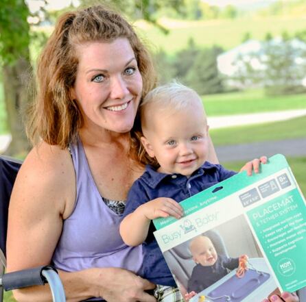 La emprendedora saltó a la fama tras participar en Shark Tank con un producto para bebés