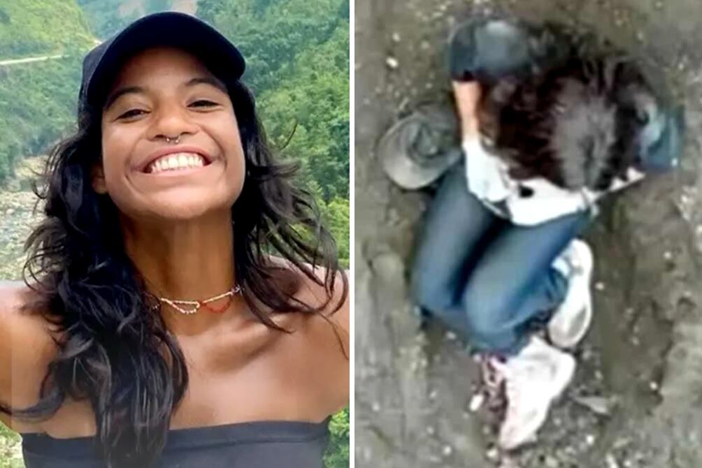 La última imagen que se conoció de Juliana Marins, la joven brasileña que falleció tras caer en un volcán en Indonesia
