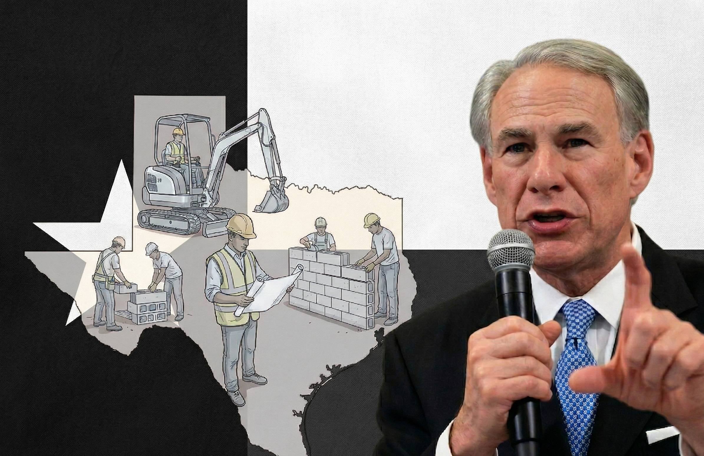 Trabajar sin licencia en construcción en Texas: riesgos para migrantes desde el 1 de mayo por la ley de Abbott