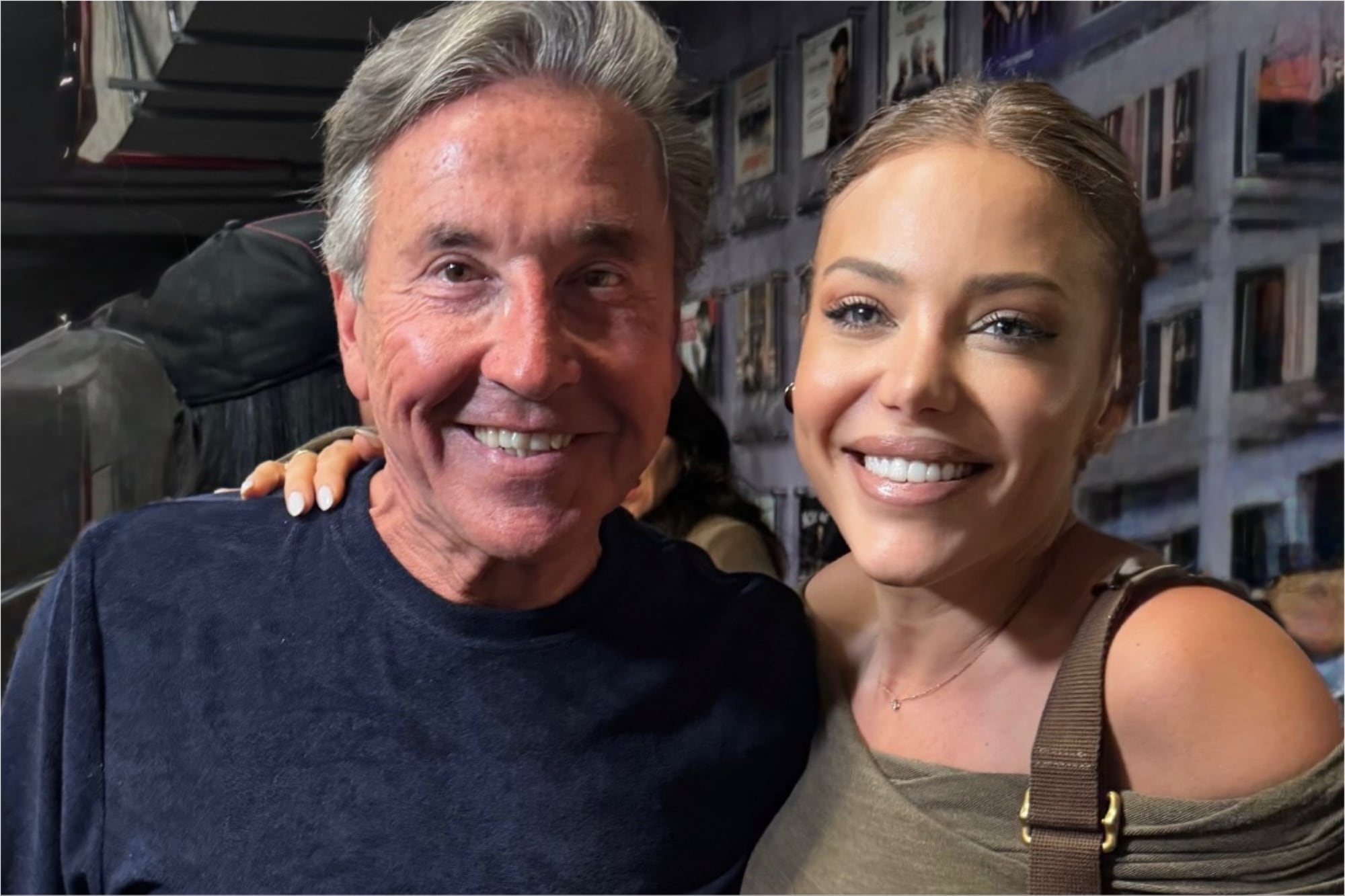 Ricardo Montaner le tiró una toalla a Evangelina Anderson y ella enloqueció: el video del momento y la foto posterior