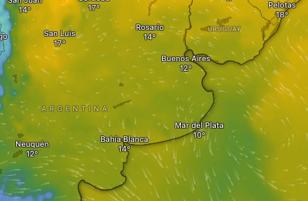 Hay alerta amarilla por tormentas y nevadas para este martes 4 de agosto: las provincias afectadas