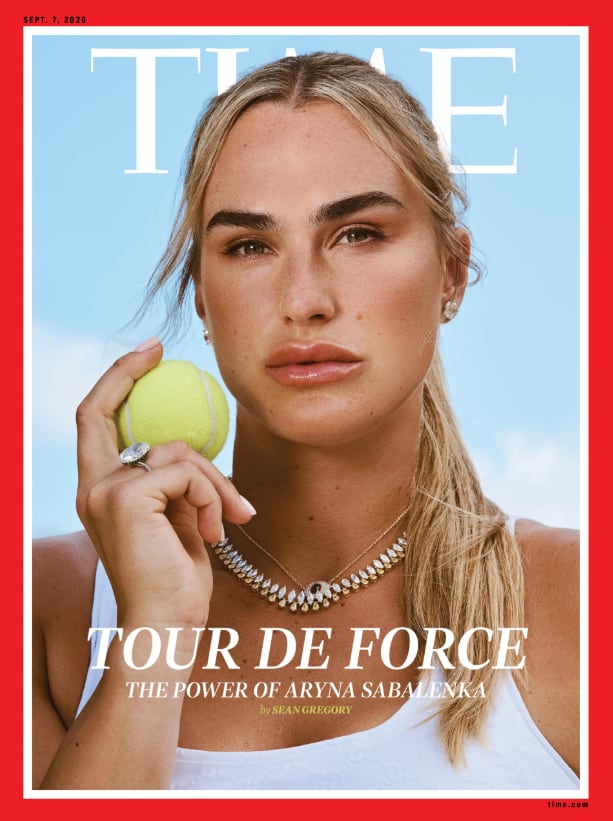 La revista TIME la llevó a la portada
