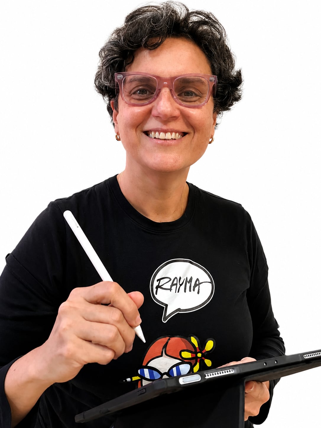 Desde pequeña, Rayma vio en el dibujo una manera de comunicarse con el mundo