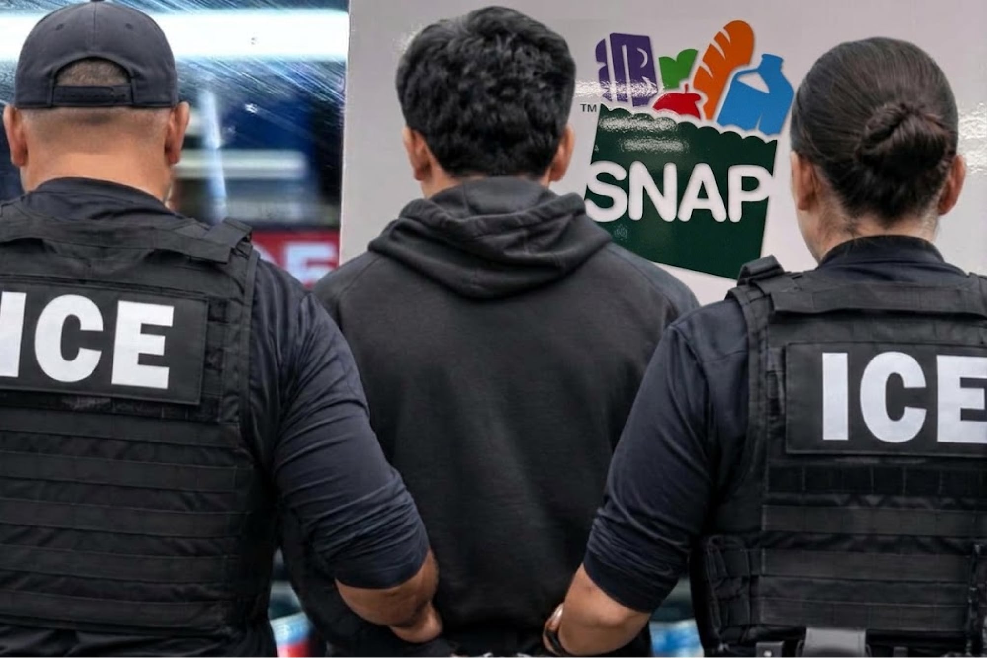 El DHS lo confirmó: el ICE aplica operativo para detener a inmigrantes indocumentados que recibieron SNAP