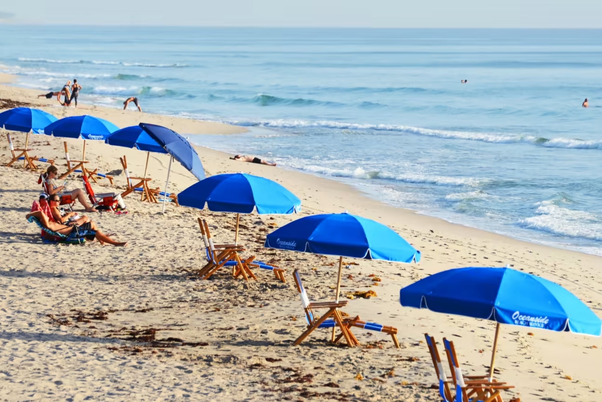 Las agua de Lake Worth Beach Park y el Parque R. G. Kreusler son seguras para nadar