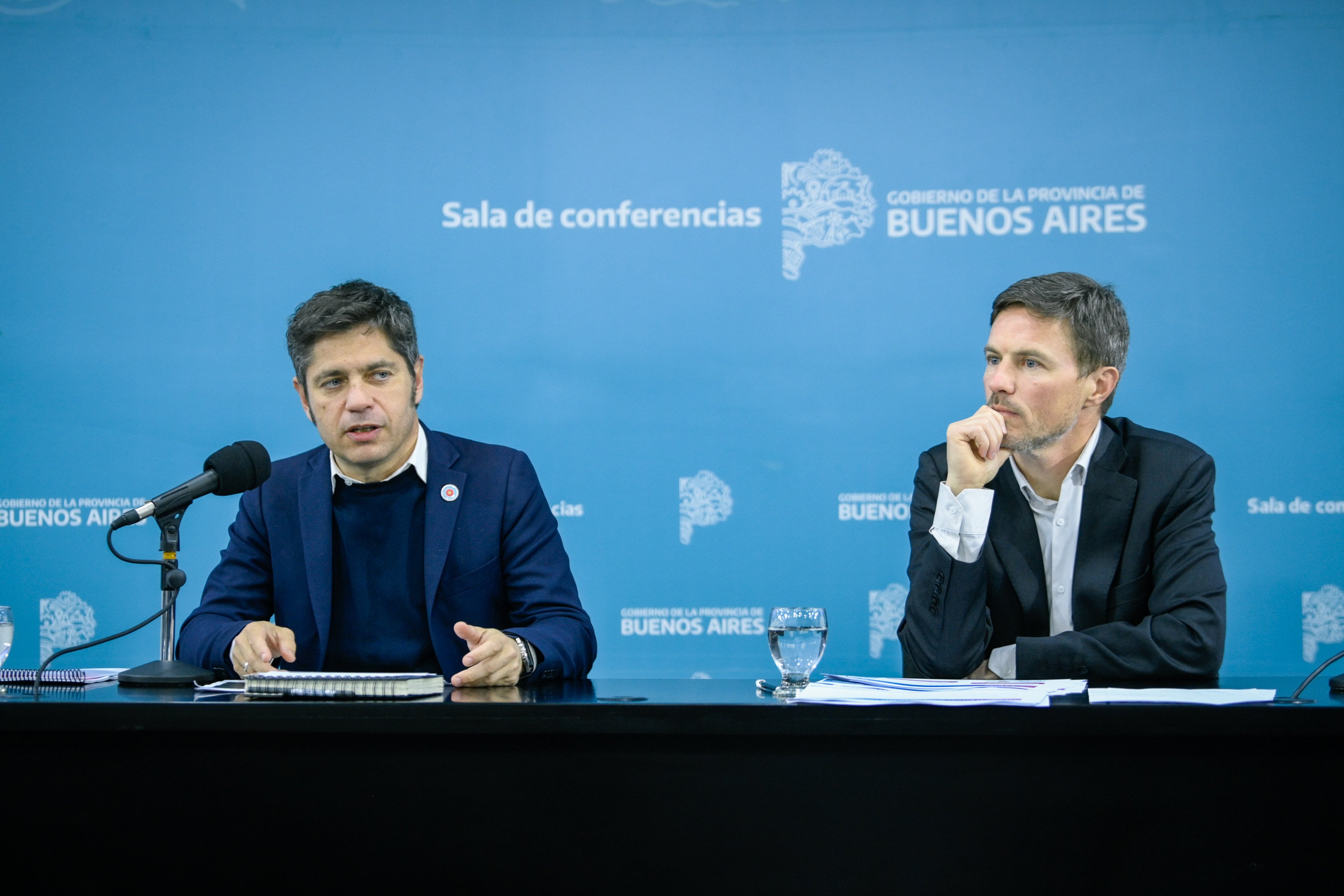 Axel Kicillof desembarcó en la ciudad de Buenos Aires con una actividad de su agrupación 9 Axel Kicillof y su ministro de Producción, Augusto Costa, principal referente del MDF porteño