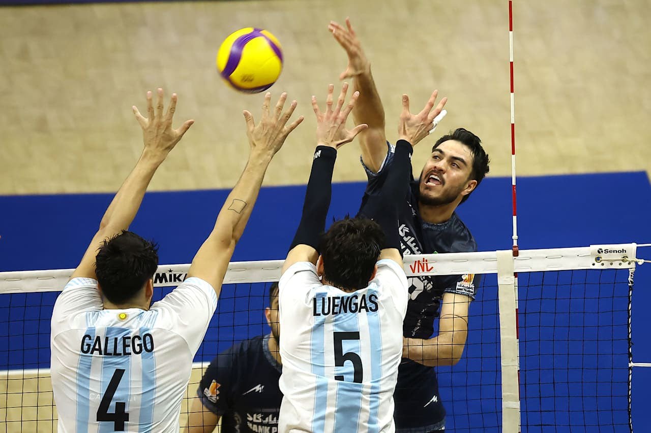 Partidos de la selección argentina en la VNL 2026: días, horarios, TV y cómo ver online