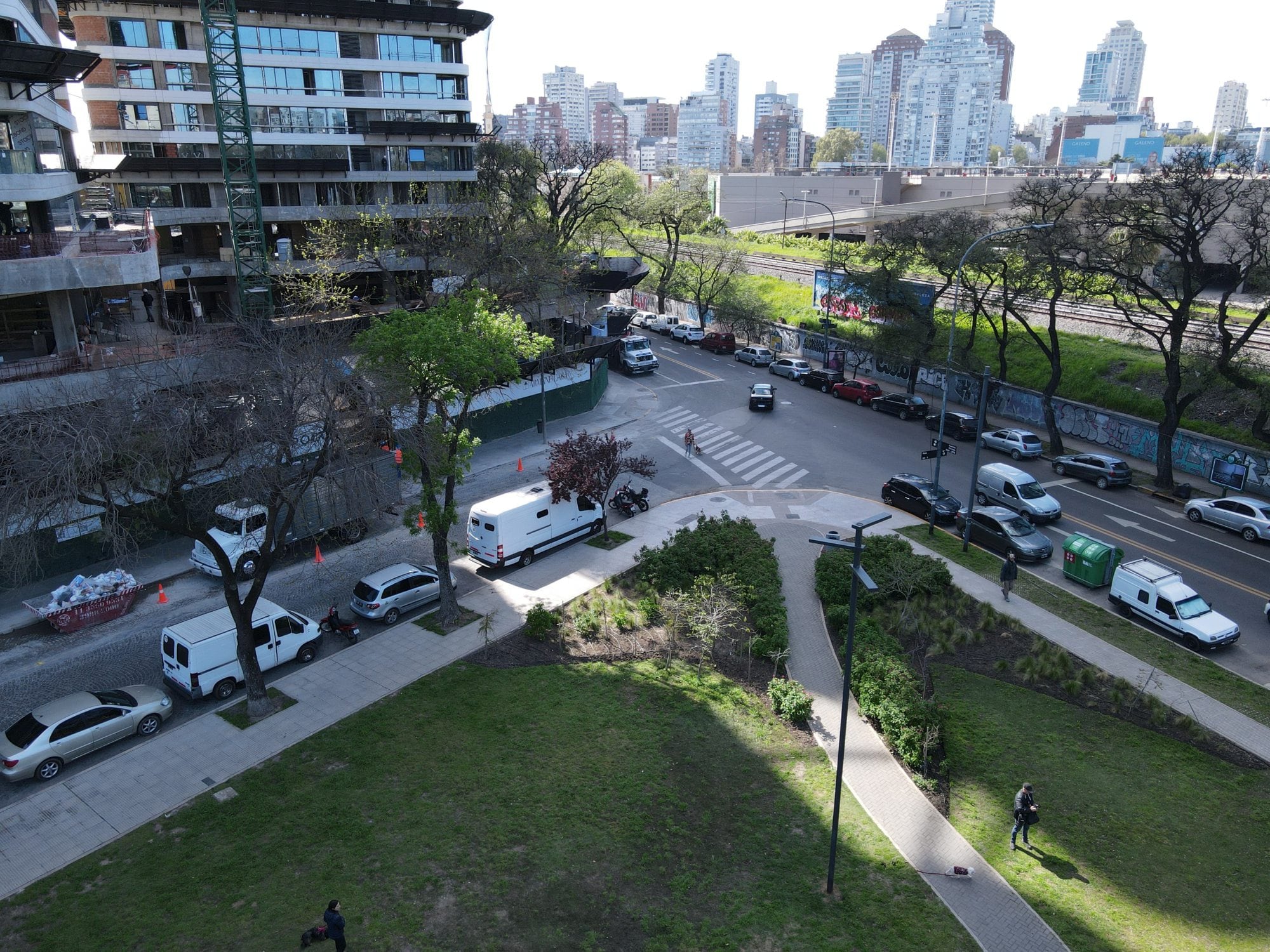 El barrio hace apenas dos años sumó una plaza