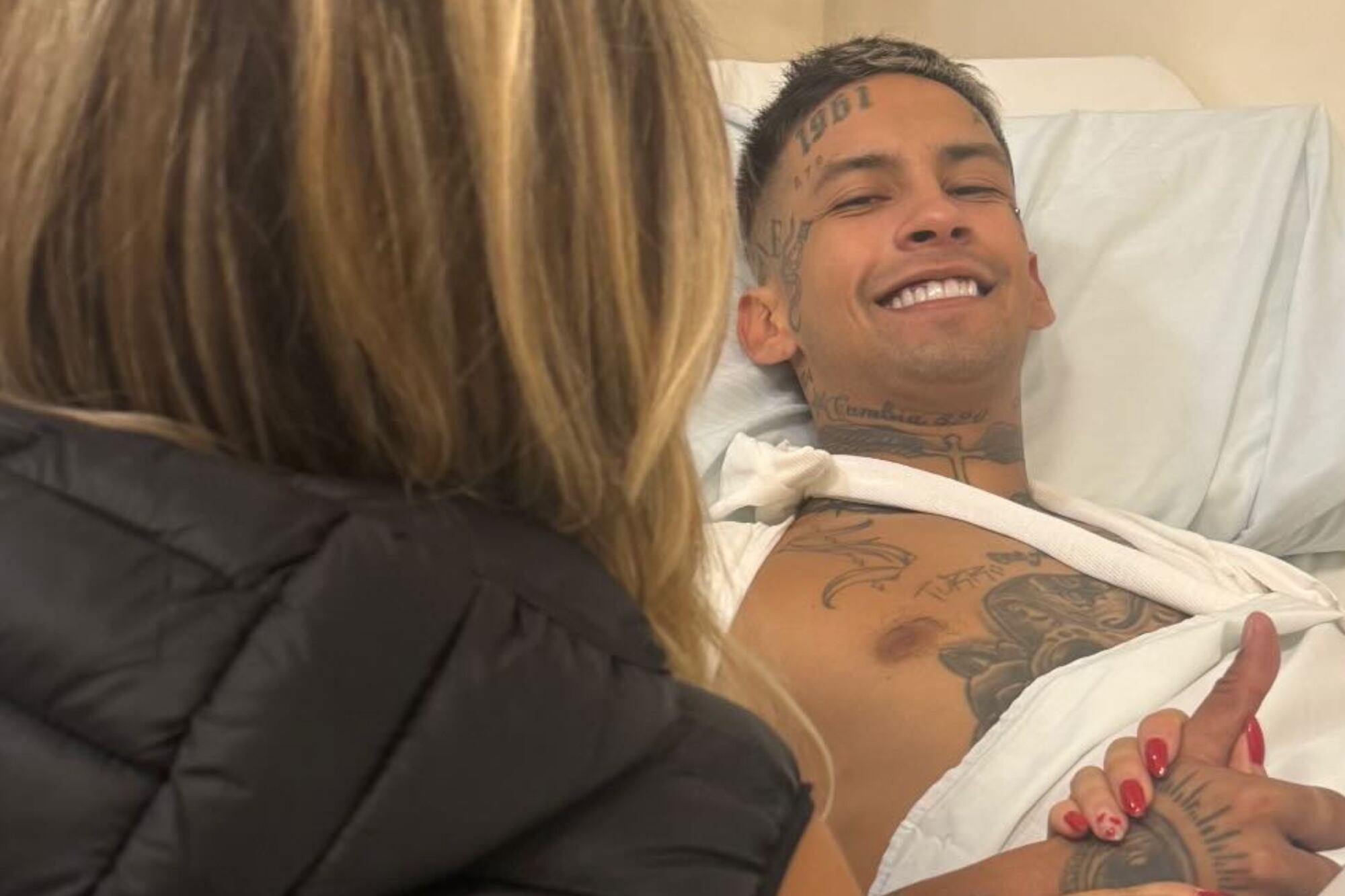 L-Gante se accidentó cuando manejaba un cuatriciclo (Foto: Instagram/@wanda_nara)