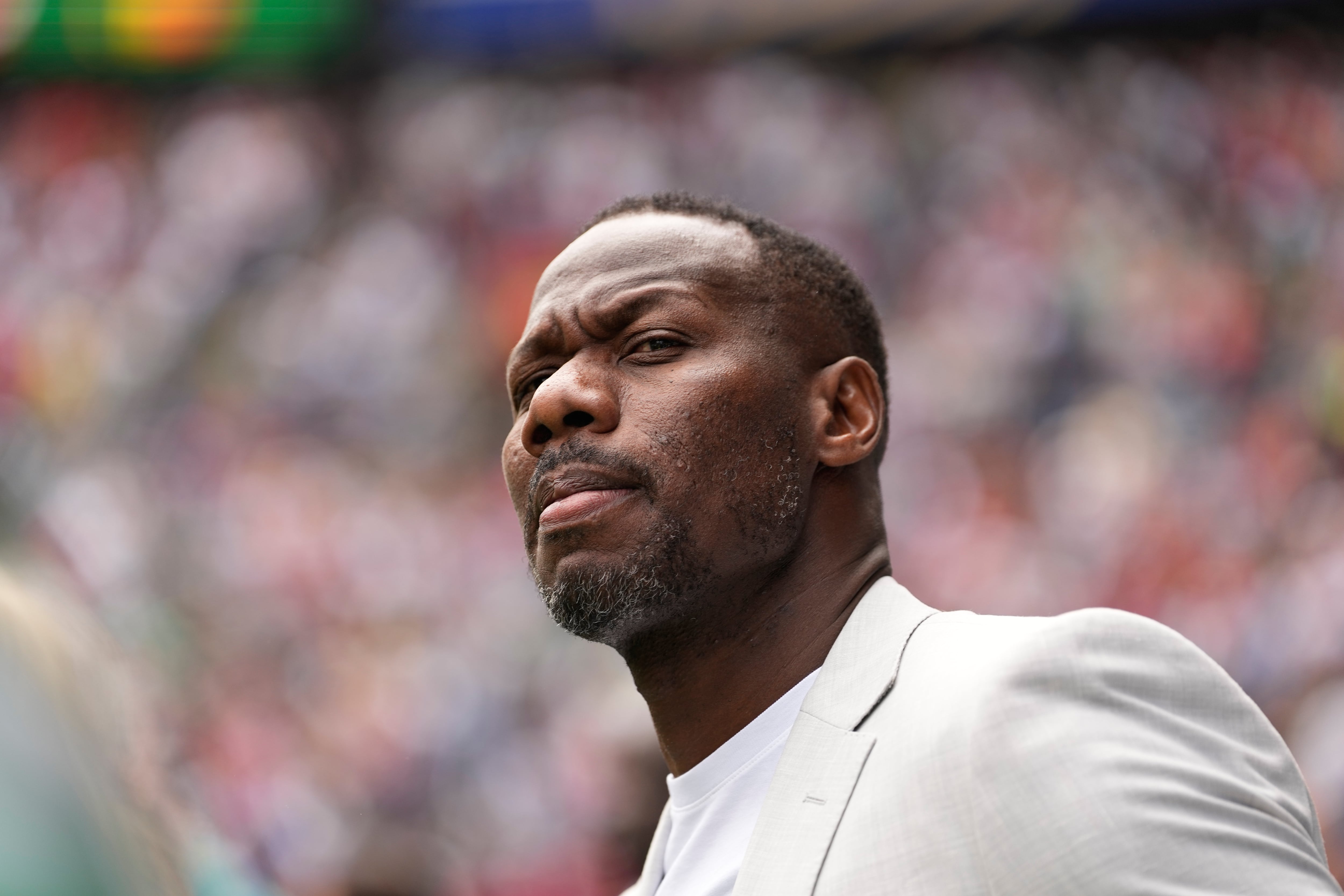 El entrenador de Senegal, Pape Thiaw, quedó en el ojo de la tormenta tras la eliminación de la Copa del Mundo ante Bélgica. (AP Photo/Lindsey Wasson)