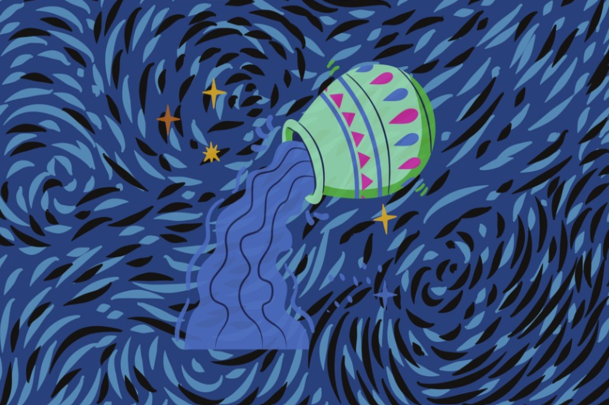 Varios planetas se encuentran en Acuario, además del Sol