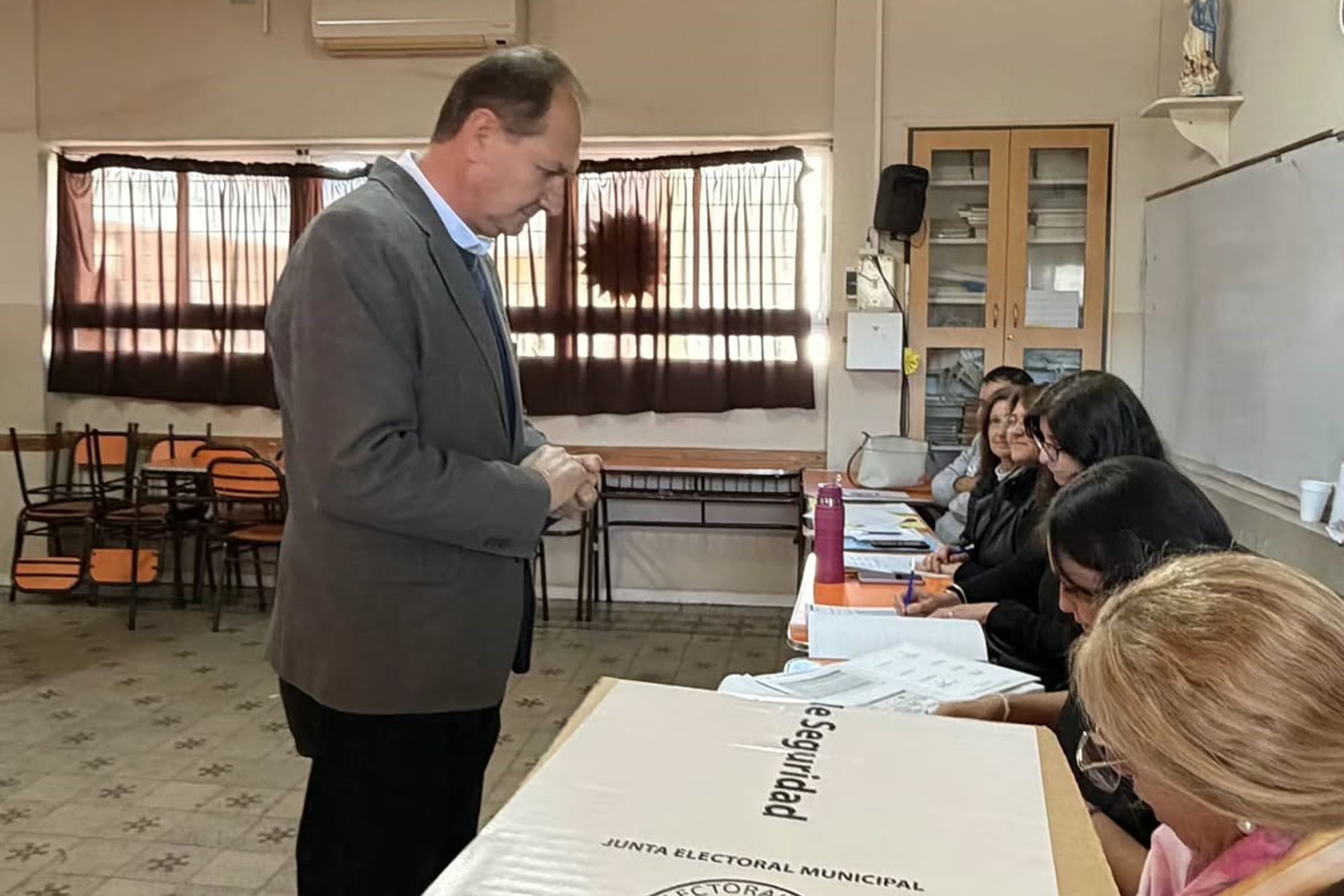 Pedro Dellarossa, el exintendente que buscaba un nuevo mandato.