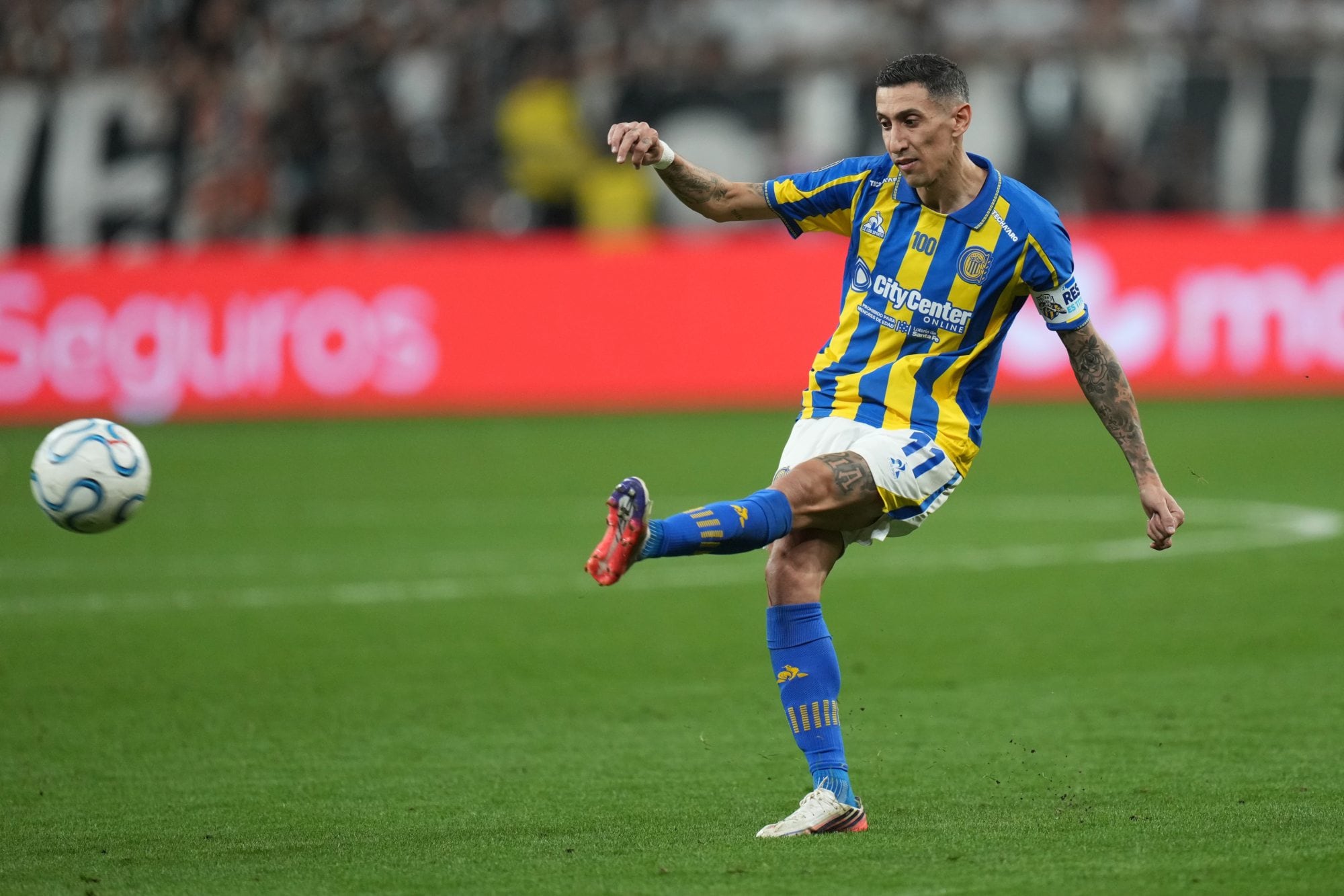 Di María tuvo un desempeño regular en la llave
