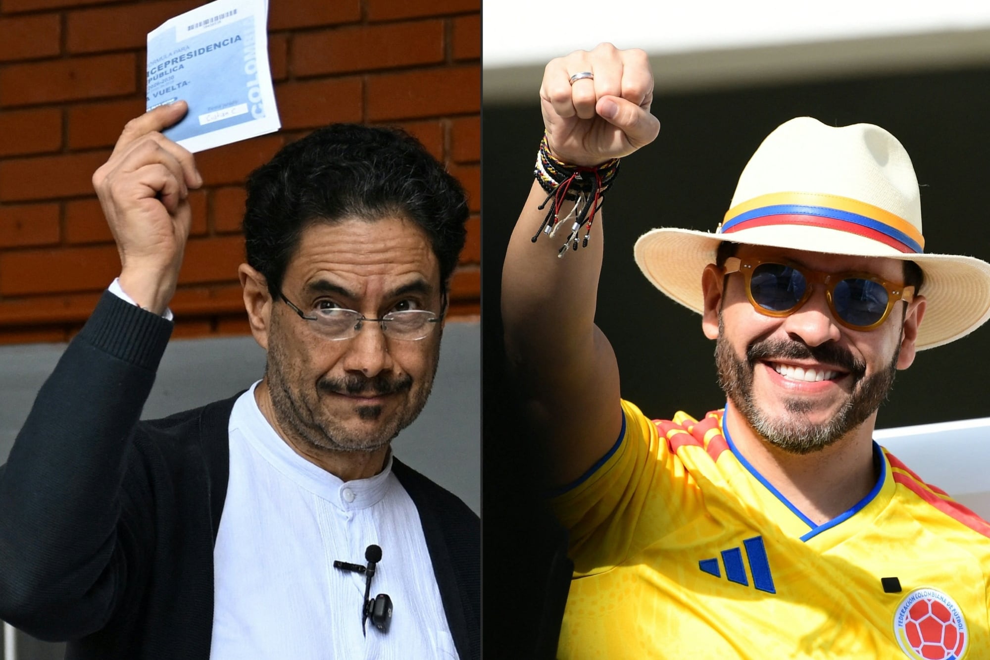 Iván Cepeda y Abelardo de la Espriella son los dos candidatos que compitieron en la segunda vuelta de las elecciones presidenciales de 2026 en Colombia