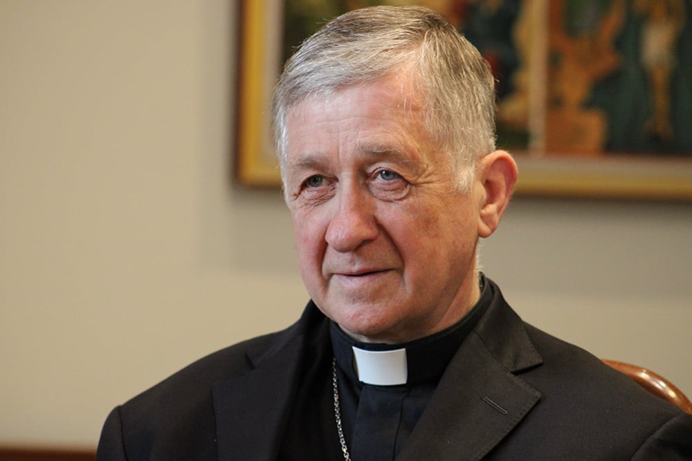 Foto del Cardenal de Chicago, Blase Cupich. Fuente: X