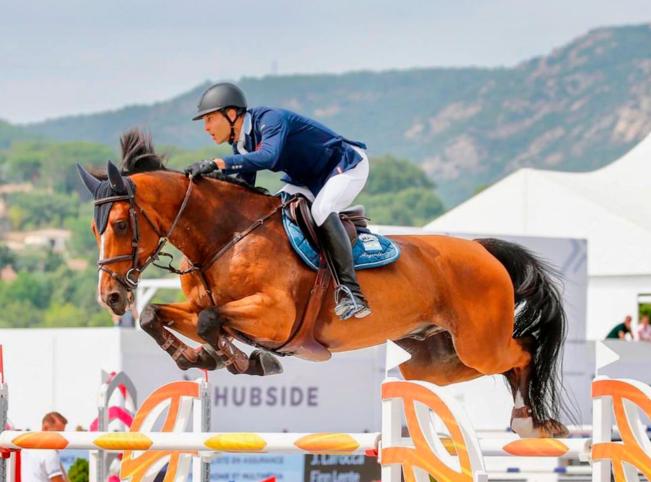 Larocca representó en salto ecuestre a la Argentina en cinco Juegos Olímpicos consecutivos, desde Pekín 2008 hasta París 2024