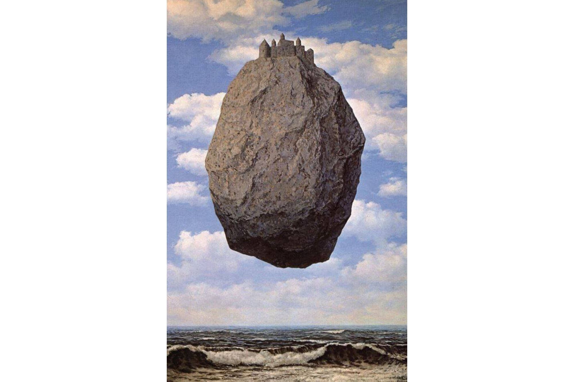 Ximena Caminos: la artista argentina que colaboró con Messi y hoy impulsa un arrecife artificial de 11 kilómetros en Miami 6 Ximena se adentró al mundo del arte con la pintura The Castle of the Pyrenees de Reene Magritte