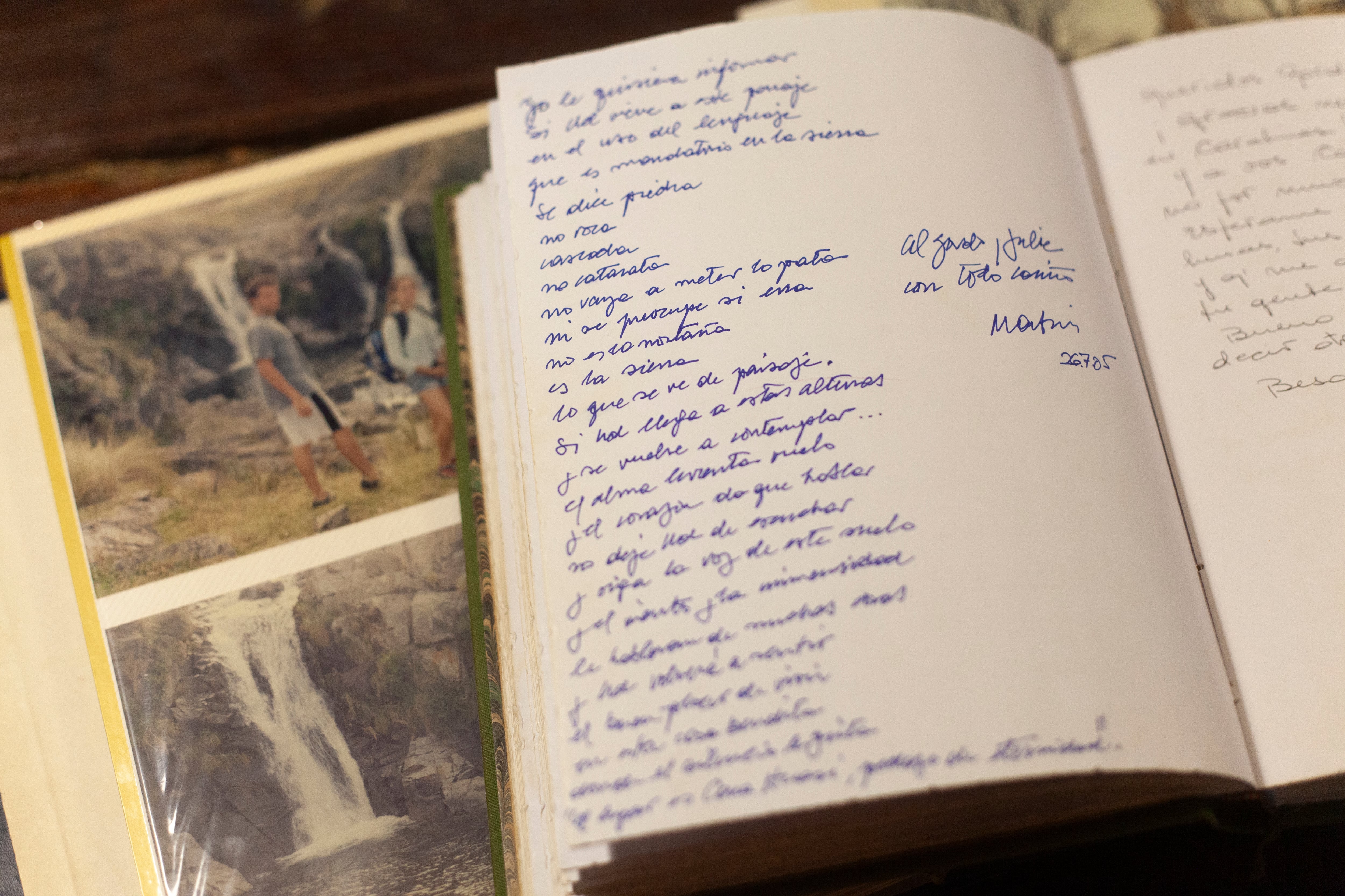 Durante años, los amigos que llegaron al campo dejaron sus recuerdos escritos en varios libros, incluso escribieron poemas inspirados en estas tierras