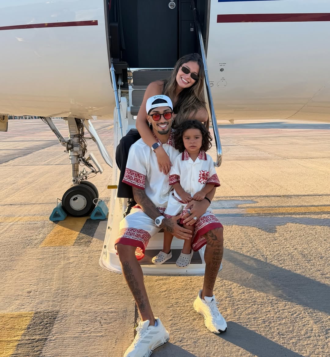 La pareja tuvo a su primer hijo en 2023 llamado Gael (Foto: @taia_belloli)