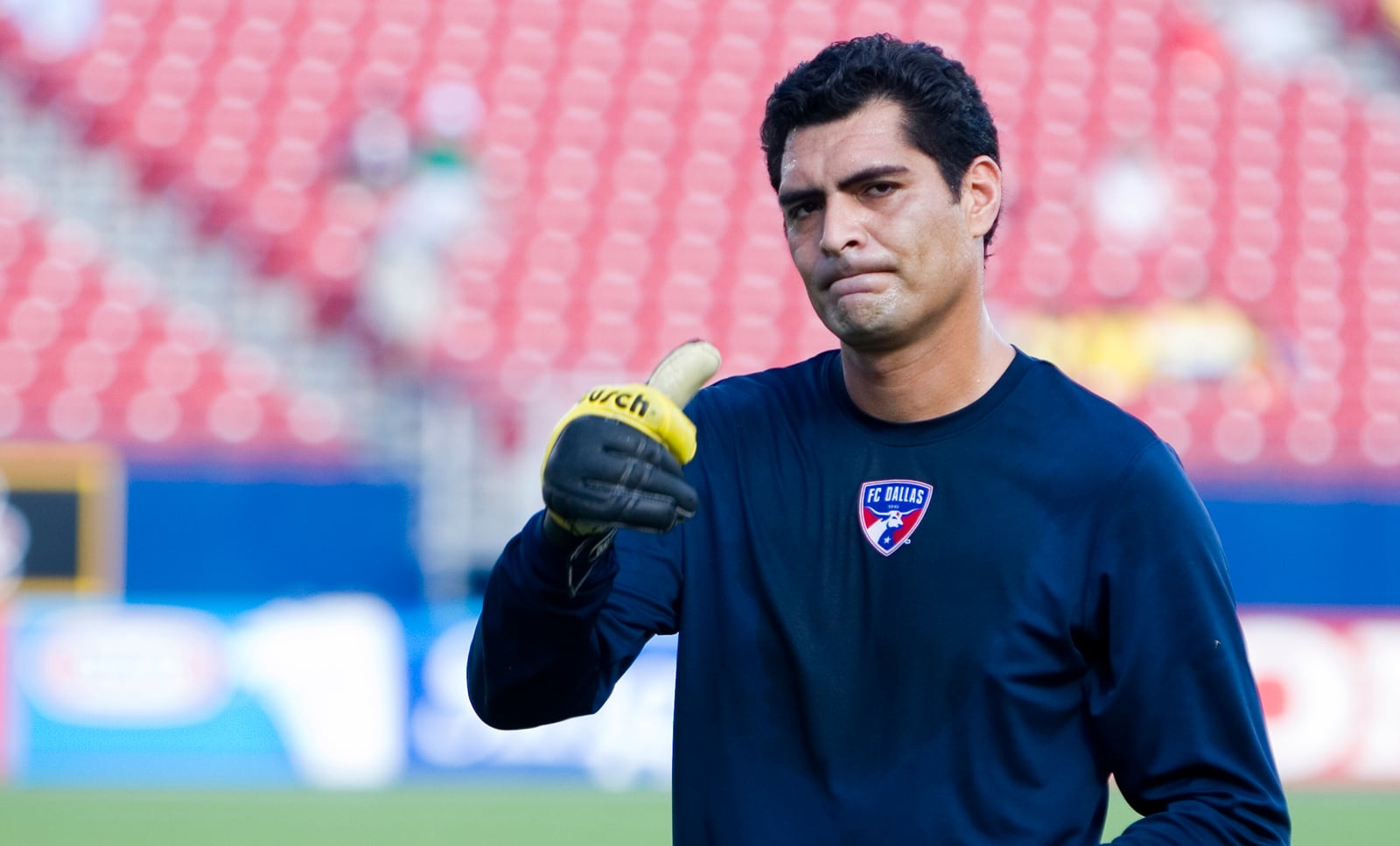 Darío Sala, durante su etapa como arquero de FC Dallas, donde disputó más de 100 partidos