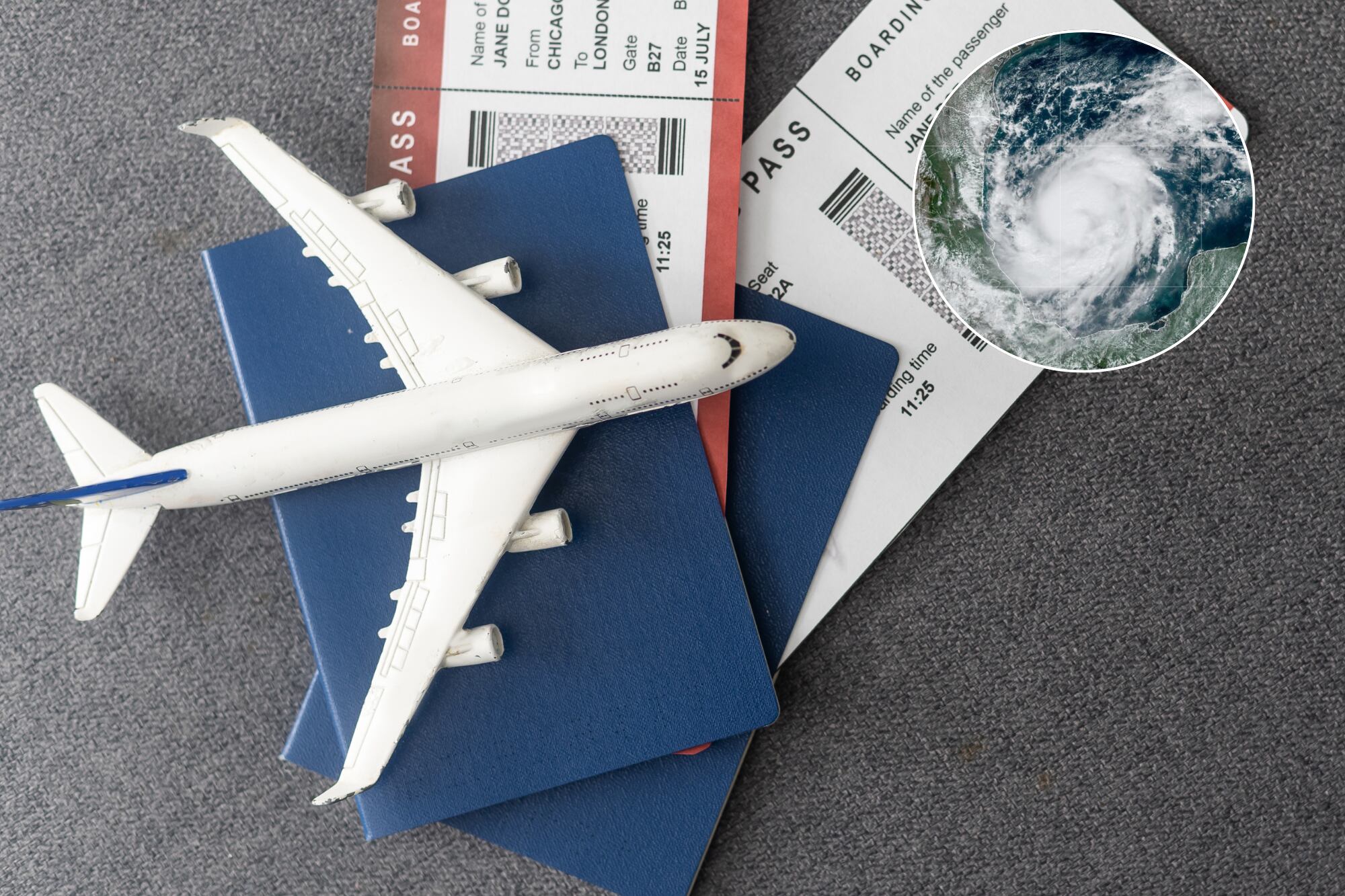 Algunos aeropuertos decidieron cerrar sus operaciones, mientras que los cruceros cambiaron sus destinos; los trenes son el transporte más afectado por la llegada del huracán Milton