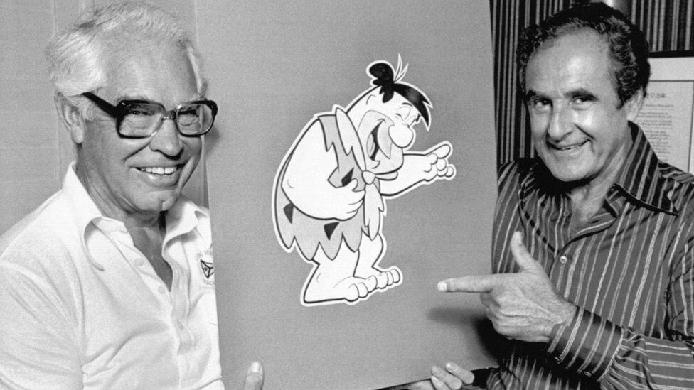 William Hanna (izquierda) y Joseph Barbera (derecha), creadores de infinidad de éxitos animados