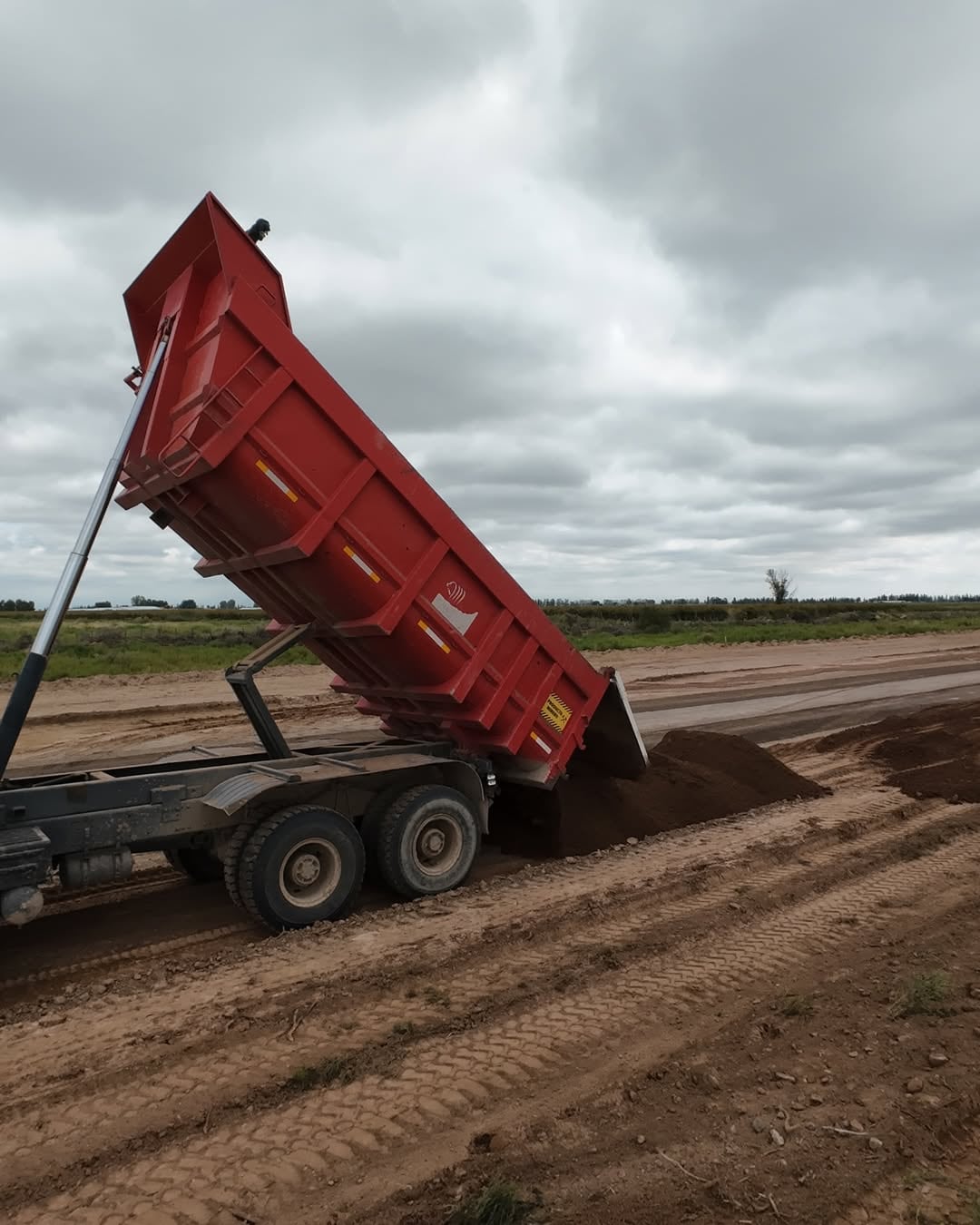 La obra contempla la construcción de un kilómetro de asfalto (Foto: Vialidad de Mendoza)