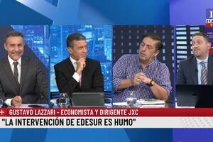 Gustavo Lazzari, economista y dirigente JXC: "La intervención de Edesur es humo"