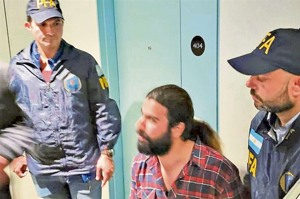 Sajjad Samiei Naserani al ser detenido, en su momento, por personal de la Policía Federal