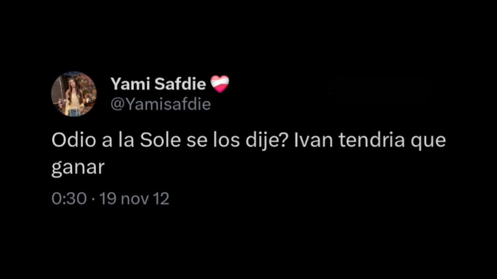 Uno de los mensajes apuntaba directamente a Soledad Pastorutti (Captura: X)