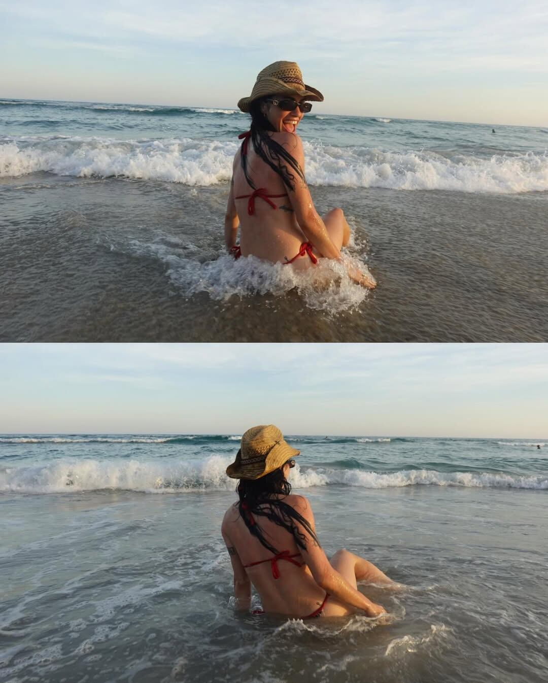 Lali, sexy y divertida durante sus vacaciones en Brasil