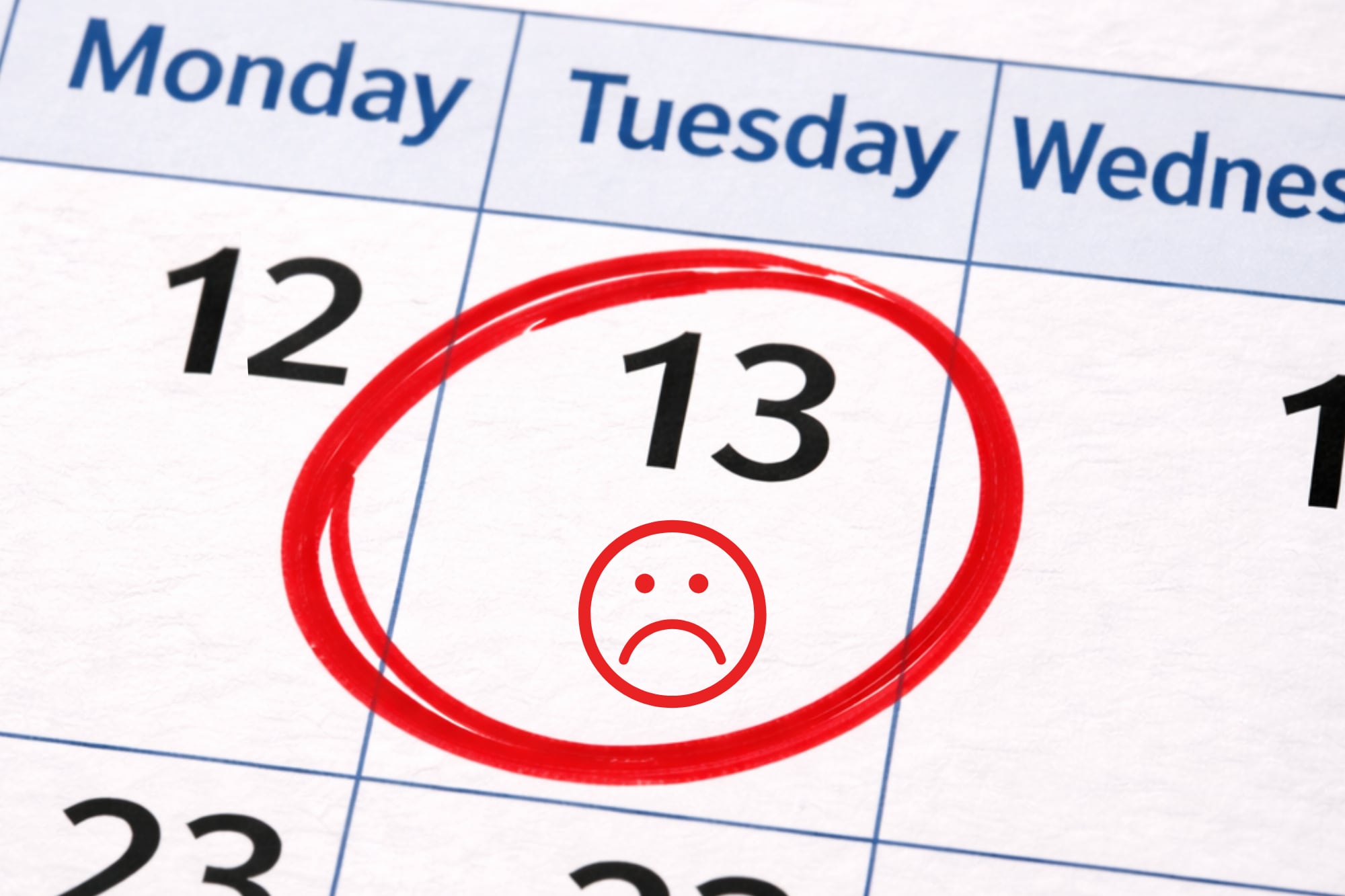 Martes 13: cuál es su significado y por qué se relaciona con la mala suerte