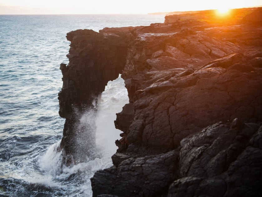 Colapsó en Hawái el arco Hōlei, uno de los puntos turísticos más conocidos