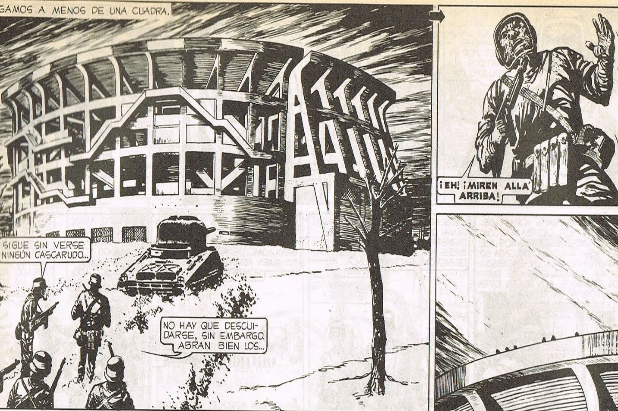 El Eternauta presenta lugares reconocibles de Buenos Aires como centros de batalla