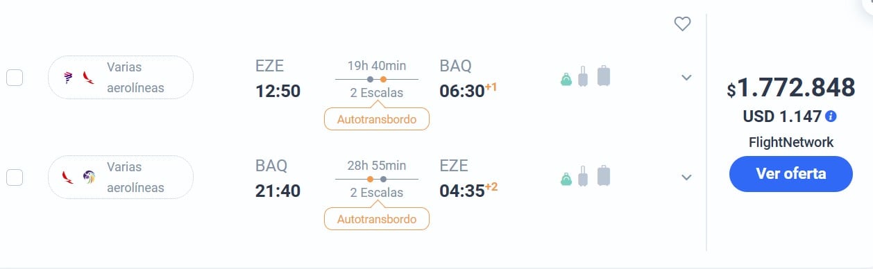 Turismo City ofrece viajes con 1, 2 y 3 escalas a Barranquilla
