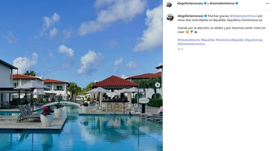 El exfutbolista dejó ver algunos de los momentos que vivió junto a Paz Cordero, su esposa, y sus cuatro hijos, Martín, Luz, César y José (Foto: Instagram/@diegoforlancorazo)