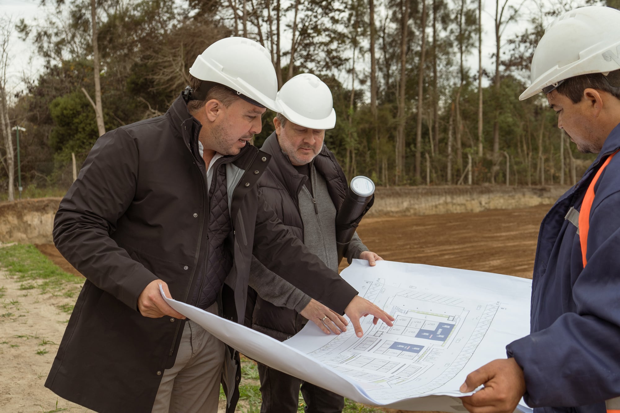 Mariano Gazzola y Fernando Aragona, dos de los socios en el emprendimiento comercial