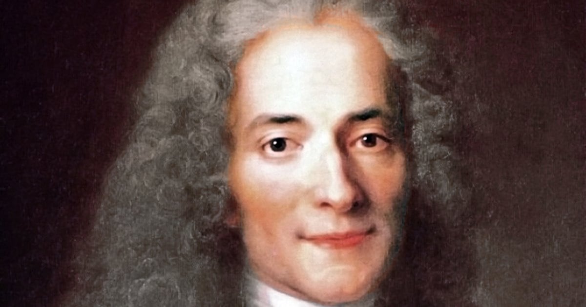 Voltaire, filósofo: “Quienes creen que el dinero lo hace todo terminan haciendo todo por dinero”