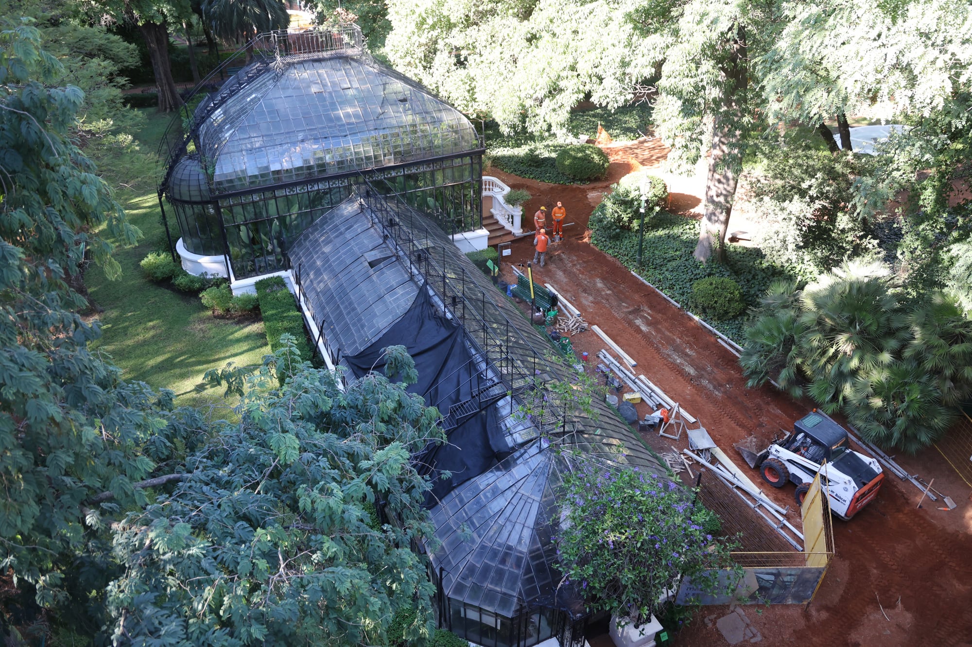 Las obras que atraviesan el Jardín Botánico Carlos Thays no buscan solo recuperar su patrimonio, también apuntan a mejorar la experiencia de quienes lo visitan